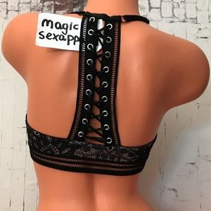 VS VERY SEXY RACER BACK BLACK LACE BRA MANY SIZES